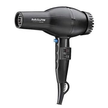 BaBylissPRO Porcelain Ceramic 2800 Dryer, Black