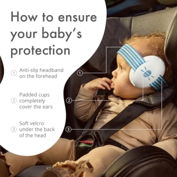 Alpine Muffy Baby Ear Protection - Comfortable Noise-Canceling Earmuffs