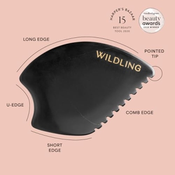 WILDLING Empress Stone Gua Sha Facial Stone for Radiant Skin