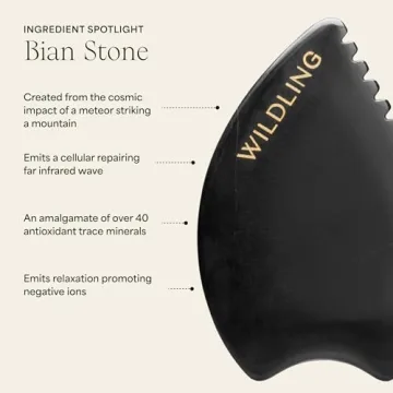 WILDLING Empress Stone Gua Sha Facial Stone for Radiant Skin