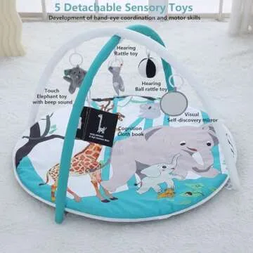 EAPFCT Baby Play Gym for 0-12 Months Development