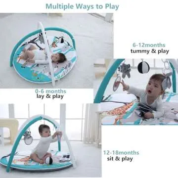 EAPFCT Baby Play Gym for 0-12 Months Development