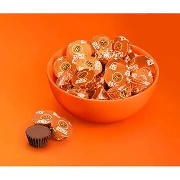 REESE'S Zero Sugar Miniatures Chocolate Peanut Butter Cups, Candy Bags, 3 oz (12 Count)