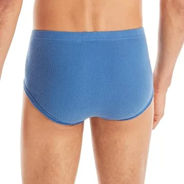 Hanes Men's Stretch Cotton Briefs Pack of 6 Large