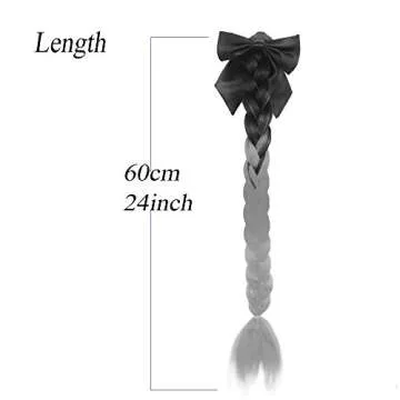 3T-SISTER Gradient Helmet Pigtails for Fun Riding Style