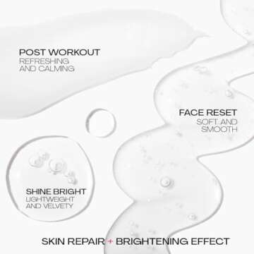 JESS BEAUTY | Skin Care Set Reset Face Cleanser Face Moisturizer Hyaluronic Acid 5 fl. oz Serum 1 fl. oz Gel Mask 1.7 fl. oz