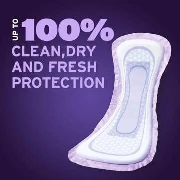 Poise Overnight Incontinence Pads - Comfort & Protection