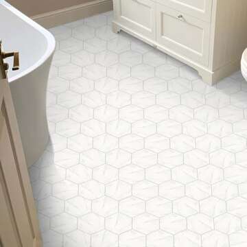 MORCART Stylish and Durable Peel and Stick Floor Tiles