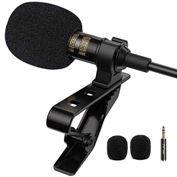 PoP voice Professional Lavalier Microphone for Smartphones, Ideal for Vlogs and Interviews