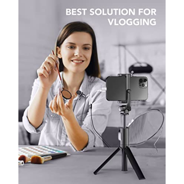 PoP voice Lavalier Microphone for Clear Audio Recording