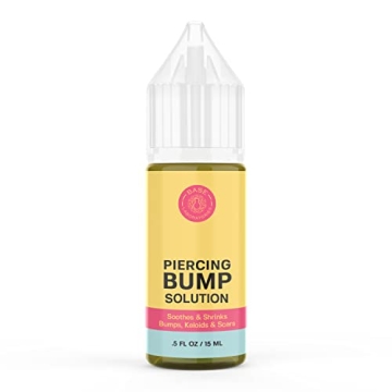 BASE LABORATORIES Piercing Bump Solution & Keloid Bump Removal | Soothing Piercing Aftercare for Pie...