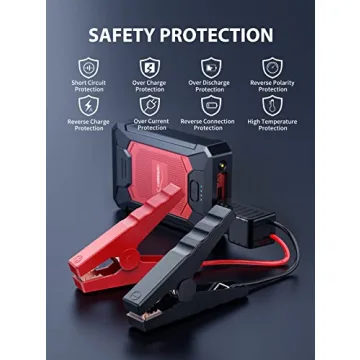 YABER 2500A Jump Starter Compact Portable Car Power Bank