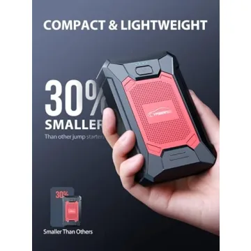 YABER 2500A Jump Starter Compact Portable Car Power Bank