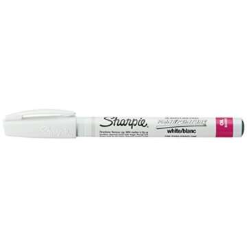 SHARPIE Fine Point Paint Marker [Set of 3] Color: White