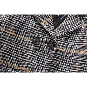 MoZiKQin Toddler Wool Coat - Warm Stylish Jacket for Kids