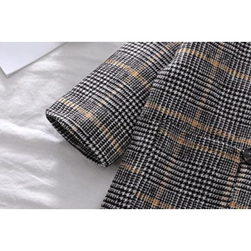 MoZiKQin Toddler Wool Coat - Warm Stylish Jacket for Kids