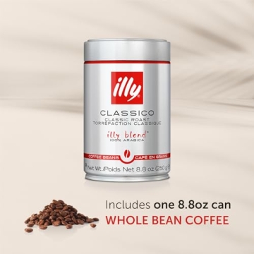 Illy Classico Whole Bean Coffee - Medium Roast