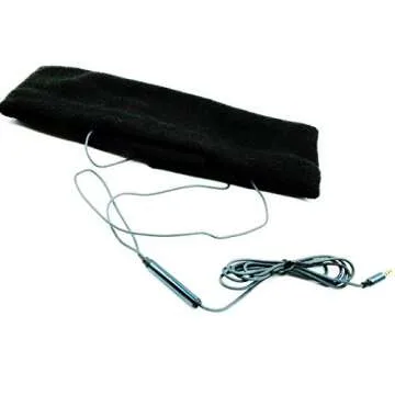 CHOKMAX Sleep Headphones with Ultra Thin Adjustable Speakers Comfortable Soft Fleece Headband Sleep Eye Mask for Sleeping, Perfect for Air Travel