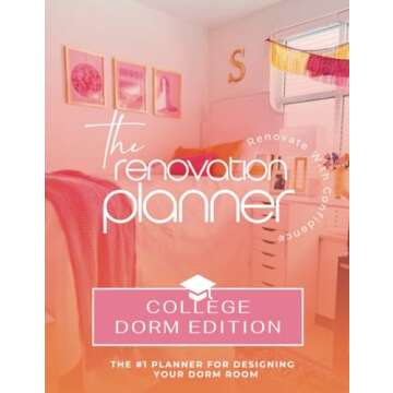 Dorm Room Edition | The Renovation Planner™️ for Stress-Free Living