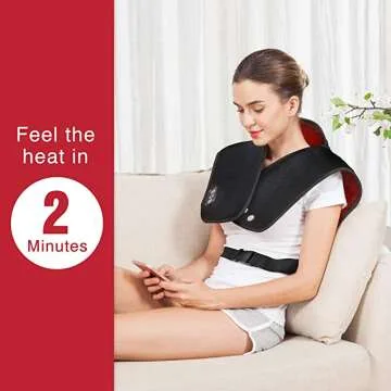 Wearable Electric Shoulder Massager for Comfort