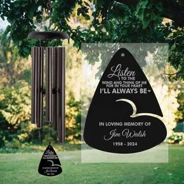 Personalized Memorial Wind Chime Comfort and Style