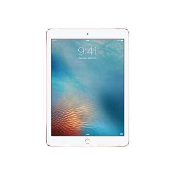 Apple iPad Pro Tablet (256 GB, LTE, 9.7in) Rose Gold (Renewed)