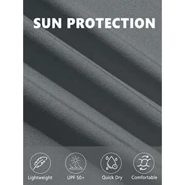 TACVASEN Polo Shirts Women Dry Fit Sun Protection Shirt V-Neck Short Sleeve Polos Lightweight SPF Golf Tops, Dark Grey, M