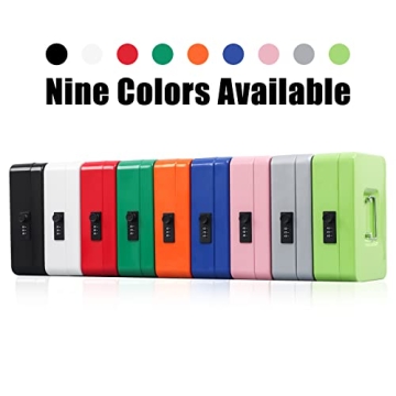 KYODOLED Cash Box with Combination Lock for Security