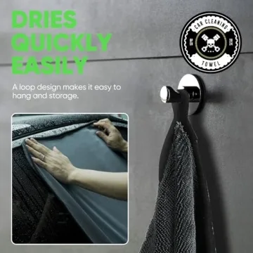 KKV Microfiber Towels for Cars - Extra Large 2-Pack