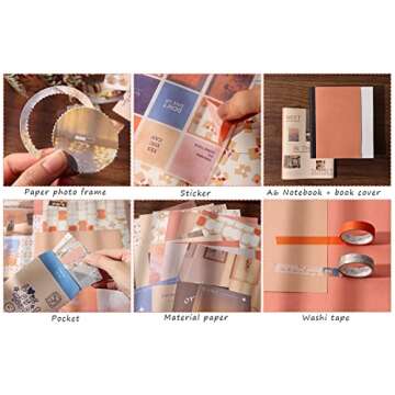 Draupnir Aesthetic Scrapbook Kit for Creative Teens