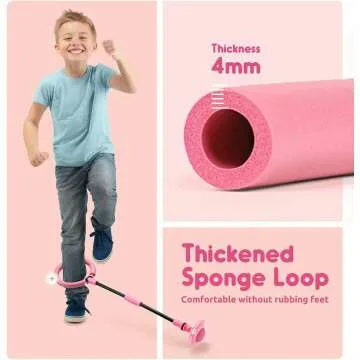 Mumba Kids Foldable Ankle Skip Ball for Fitness Fun