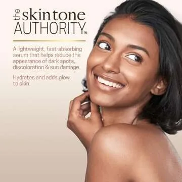 Ambi Even & Clear Vitamin C Infused Glow Serum for All Skin Types to Help Cleanse, Brighten, Even Sk...