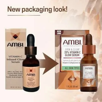 Ambi Vitamin C Glow Serum for Radiant, Even Skin Tone