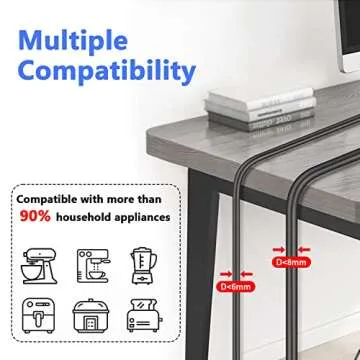 Yoelike Cord Organizer for Kitchen Appliances