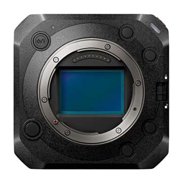 Panasonic LUMIX BS1H Full-Frame Box-Style Live & Cinema Camera, Compact Body with 6K 24p / 5.9K 30p ...
