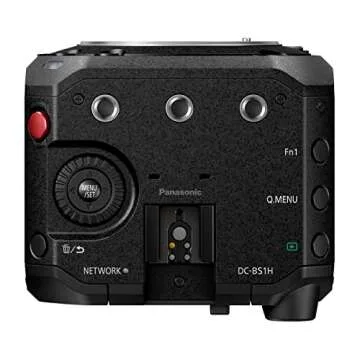 Panasonic LUMIX BS1H Full-Frame Box-Style Live & Cinema Camera, Compact Body with 6K 24p / 5.9K 30p 10-bit Unlimited Video Recording, Multicam Control (DC-BS1H)