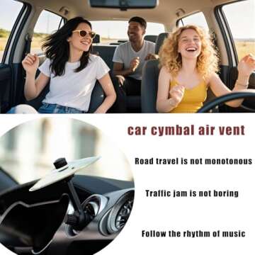 2PCS Car Cymbal for Fun Driving Adventures