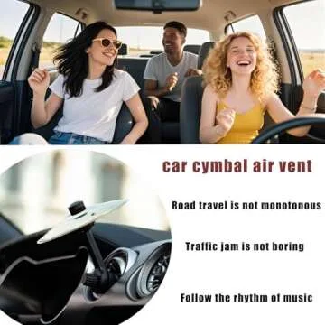 2PCS Car Cymbal for Fun Driving Adventures