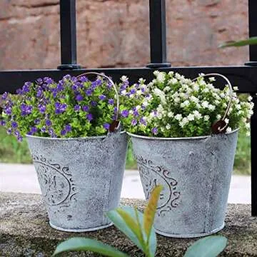 RECUTMS Artificial Flowers, Fake Outdoor UV Resistant Plants Artificial Lotus Flowers Eucalyptus Greenery Shrubs Bridal Wedding Bouquet for Home Garden Party Wedding Decoration 8 Bundles (White)