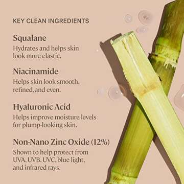 ILIA - Super Serum Skin Tint SPF 40 | Non-Comedogenic, Vegan, LIghtweight to Help Against Blue Light, + Pollution while Hydrating, Smoothing, + Refining (Baikal ST9.5, 1 fl oz | 30 ml)