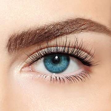 KISS Lash Couture Naked Drama Collection False Eyelashes with Cushion Flexi Band, Full & Fluffy Volume, Style 'Veil', 1 Pair Fake Eyelashes