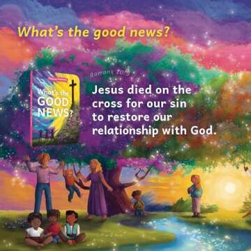 What's the Good News?: A Toddler Theology Book About the Gospel