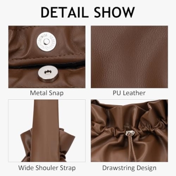 Stylish Cloud Drawstring Handbag for Fashion-Forward Women