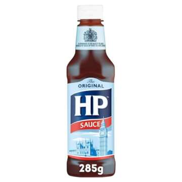HP Brown Sauce Original 285g - Vegetarian & Low-Fat Delight