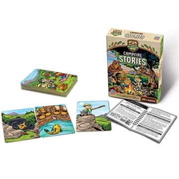 Jr Ranger Campfire Stories Card Game for Kids