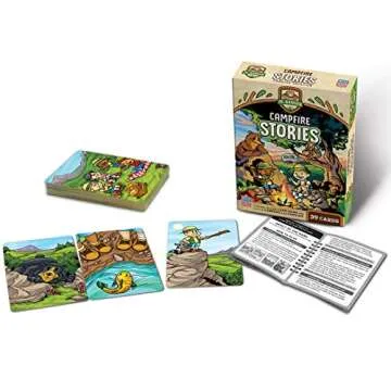 Jr Ranger Campfire Stories Card Game for Kids