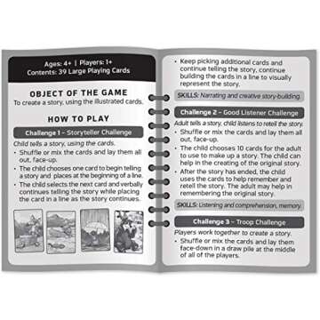 Jr Ranger Campfire Stories Card Game for Kids