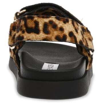 Steve Madden Women's Mona Sandal, Leopard, 9 M US