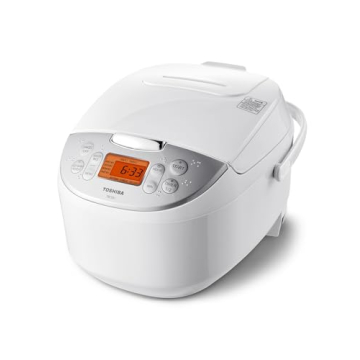 Toshiba 6-Cup Rice Cooker with Fuzzy Logic Technology