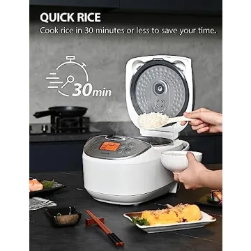 Toshiba 6-Cup Rice Cooker with Fuzzy Logic Technology